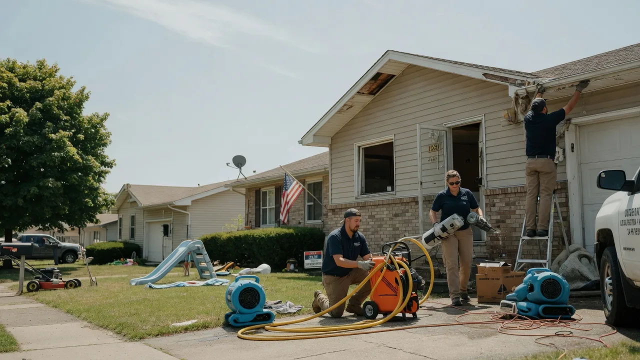 Water Damage Restoration in La Cygne, KS near me